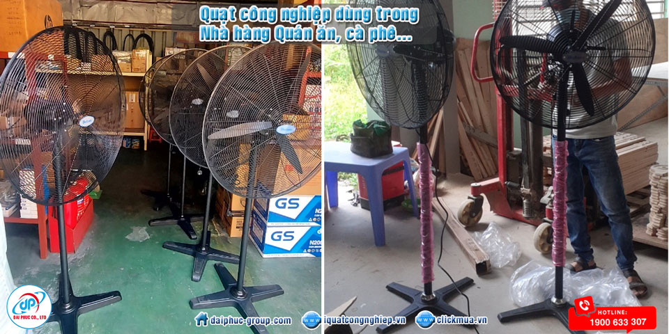Quạt công nghiệp đứng Deton