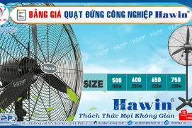 Bảng giá Quạt đứng công nghiệp Hawin mới nhất