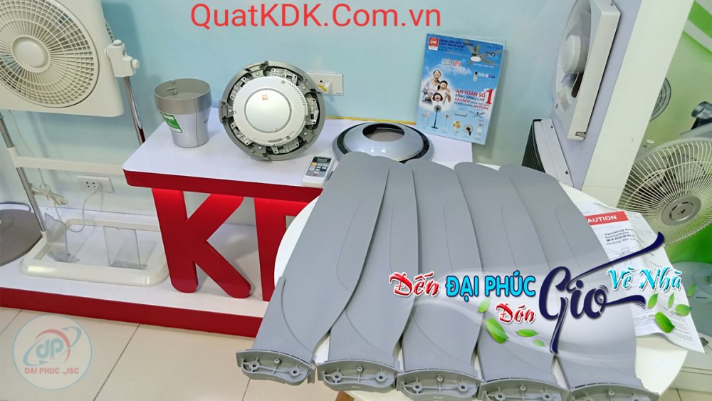 Quạt trần KDK V60WK 5 cánh