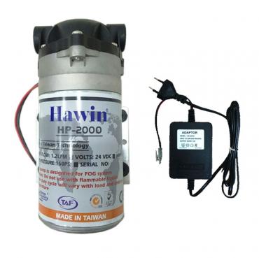 Máy bơm phun sương Hawin HP-2000 Kèm Adapter 29V DC