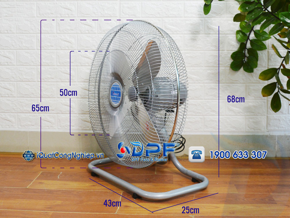 Quạt sàn công nghiệp Chinghai FF9299 - Cánh 50cm