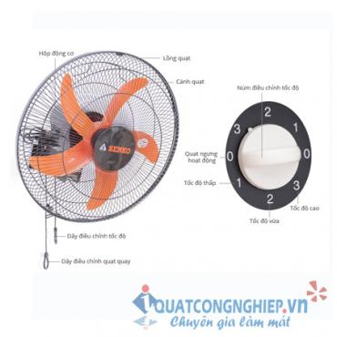 Quạt treo tường Senko TC16