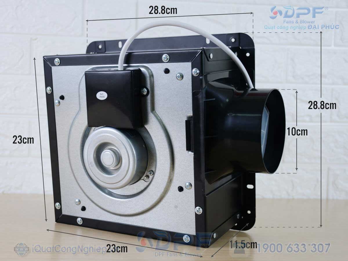 Quạt hút gắn trần Nanyoo có dẫn ống