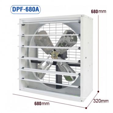 Quạt thông gió vuông DPF-680A 680x680mm
