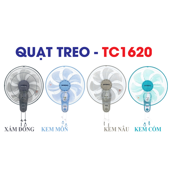 Quạt treo Senko 2 dây TC1620