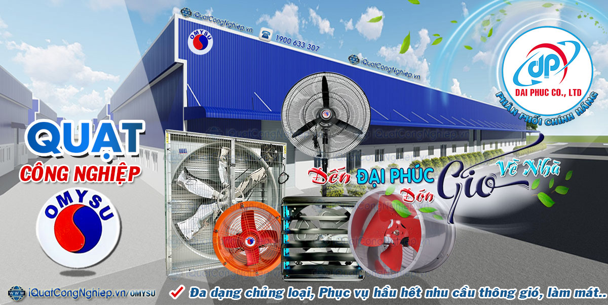 Quạt công nghiệp Omysu