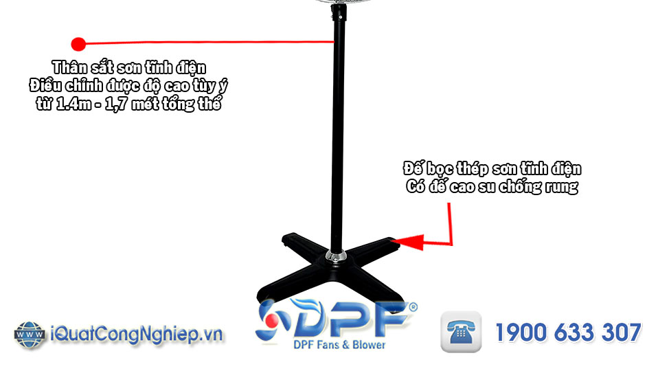 quạt đứng công nghiệp OMYSU FA 750 giá tốt