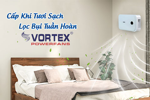 Máy cấp khí tươi lọc không khí Vortex